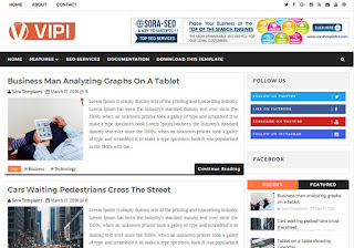 VIPI Blog Blogger Template Responsive VIPI Blog Blogger Template Responsive