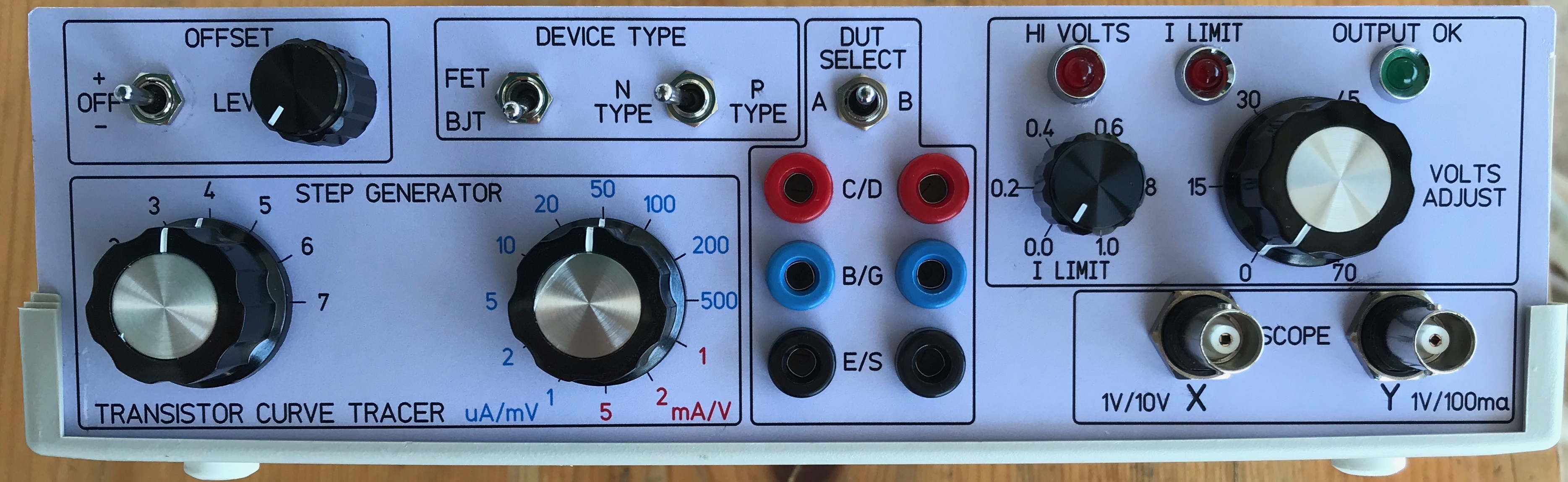 Paul's DIY electronics blog Building a Curve Tracer Version 2