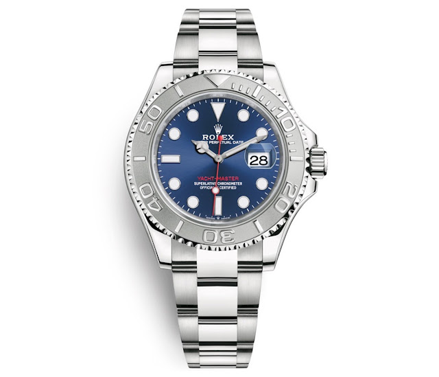Rolex Yacht-Master 40 mm blue dial watch replica 126622
