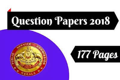 Kerala PSC Previous Question Papers 2018