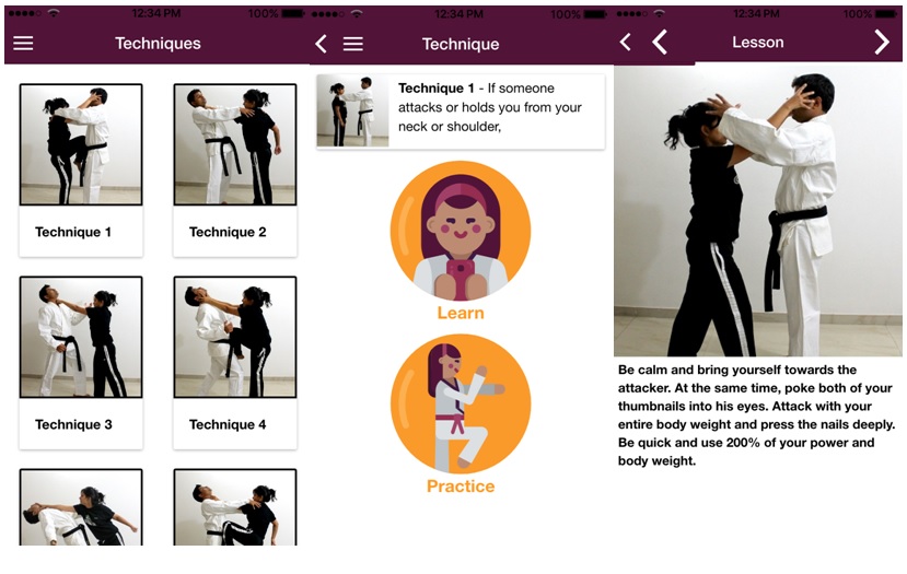 Resultado de imagen para quick Self-defense app