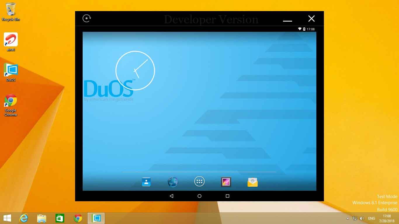  تحميل AMIDuOS محاكي Android علي Windows 