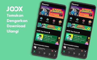 aplikasi musik streaming resmi joox