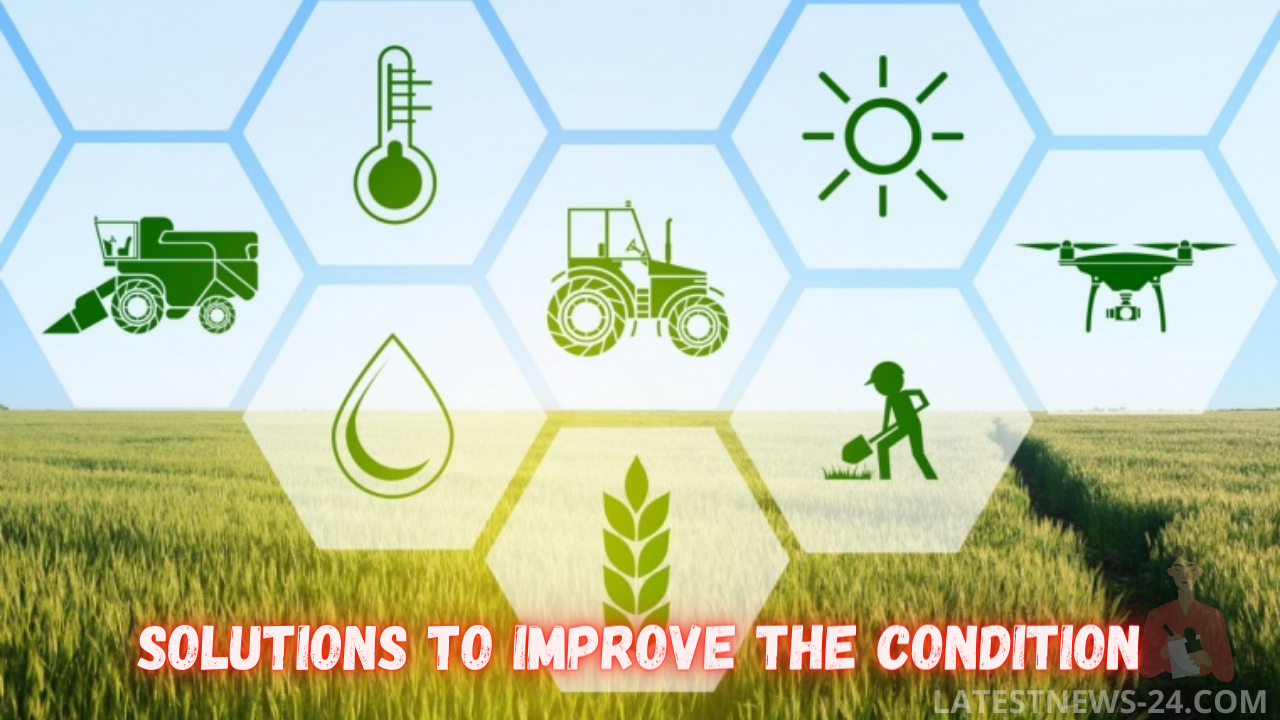 Solutions to improve the condition of farmers