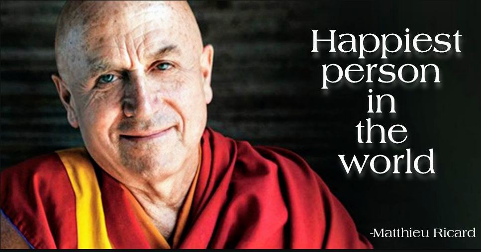 Happiest person in the world,Matthieu Ricard