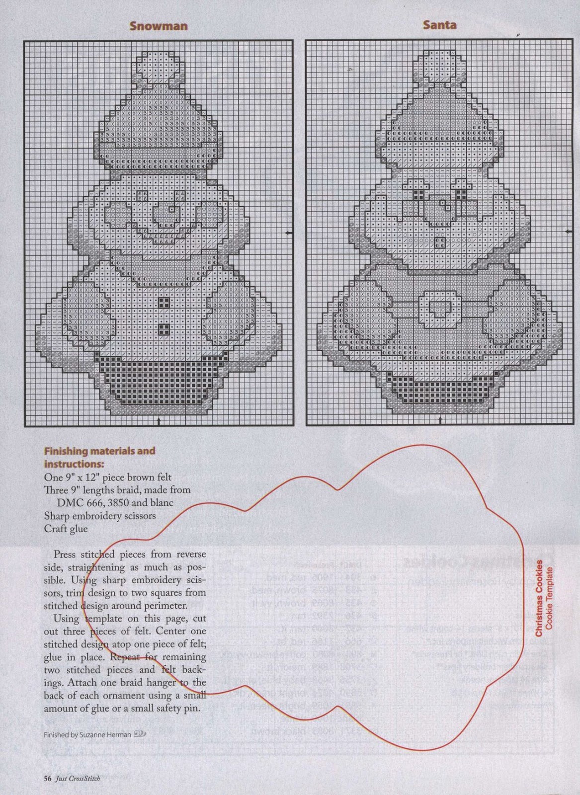 Схемы вышивки крестом новогодние игрушки на елку
