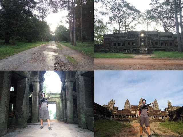 ransel bertopeng, cambodia, kamboja, siem reap, angkor wat, sunrise, sunrise hunting, temple run