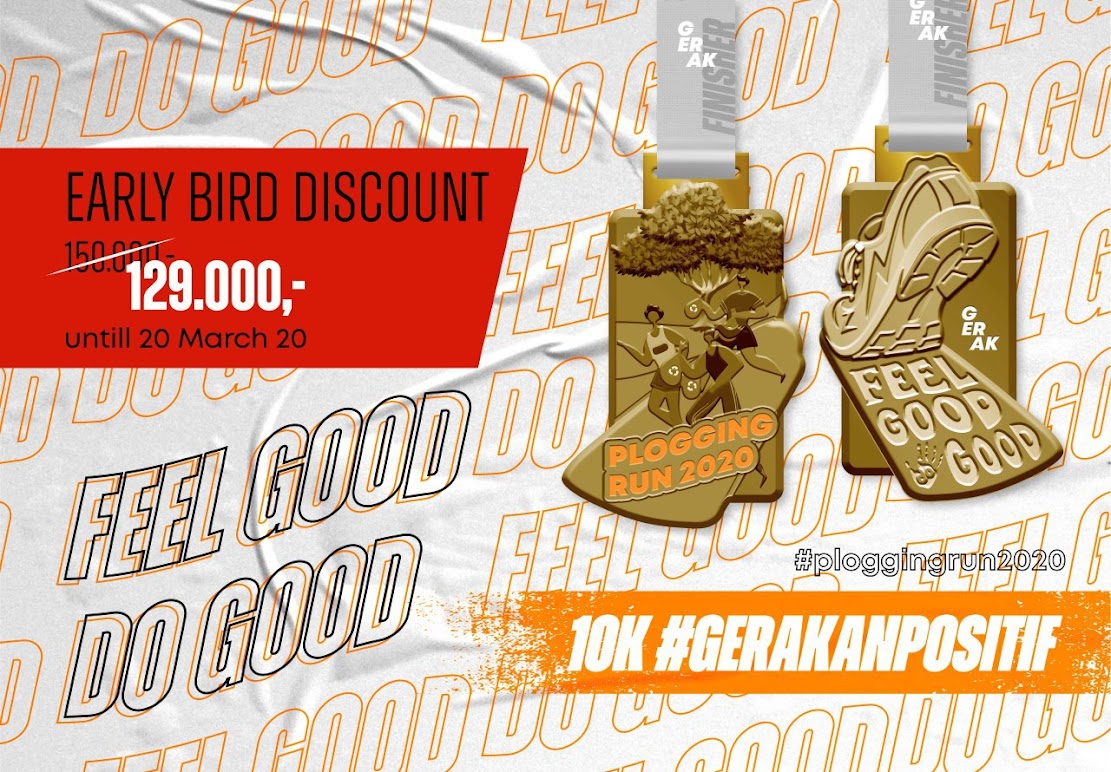 Plogging Run - Feel Good Do Good • 2020 Plogging Run - Feel Good Do Good • 2020