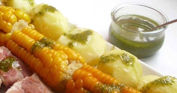 Papas, piñas y costillas - Receta de cocina casera