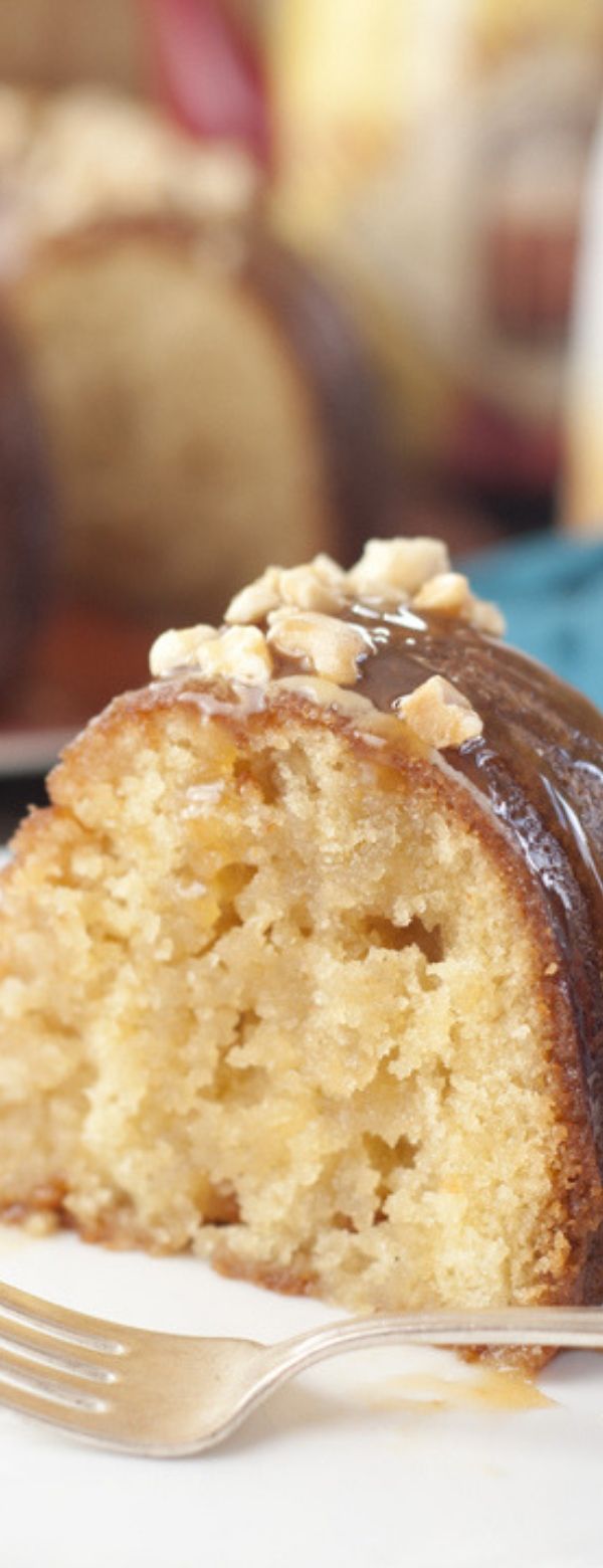 Salted Caramel Kentucky Butter Cake Foods for healthy diets