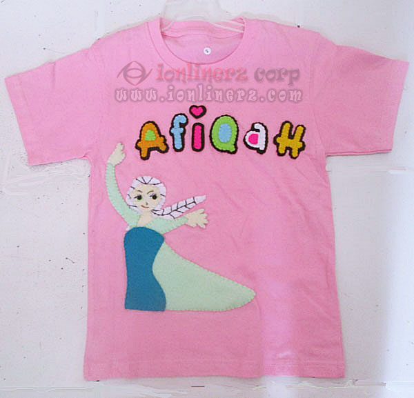 Kaos / Baju Flanel Anak Karakter Kartun Elsa Frozen Kaos / Baju Flanel Anak Karakter Kartun Elsa Frozen
