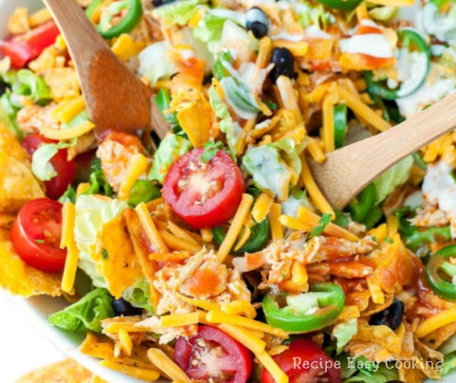 Buffalo Chicken Taco Salad Recipes