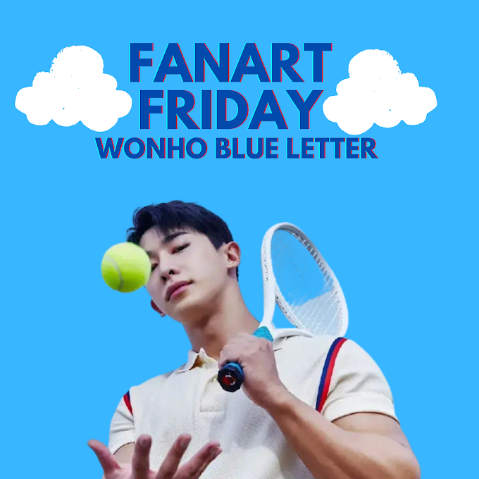 Fanart Friday: Wonho's Blue Letter 