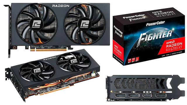 PowerColor-Fighter-Radeon-RX-6700-XT-Top-Front-Side-IO-Box-View