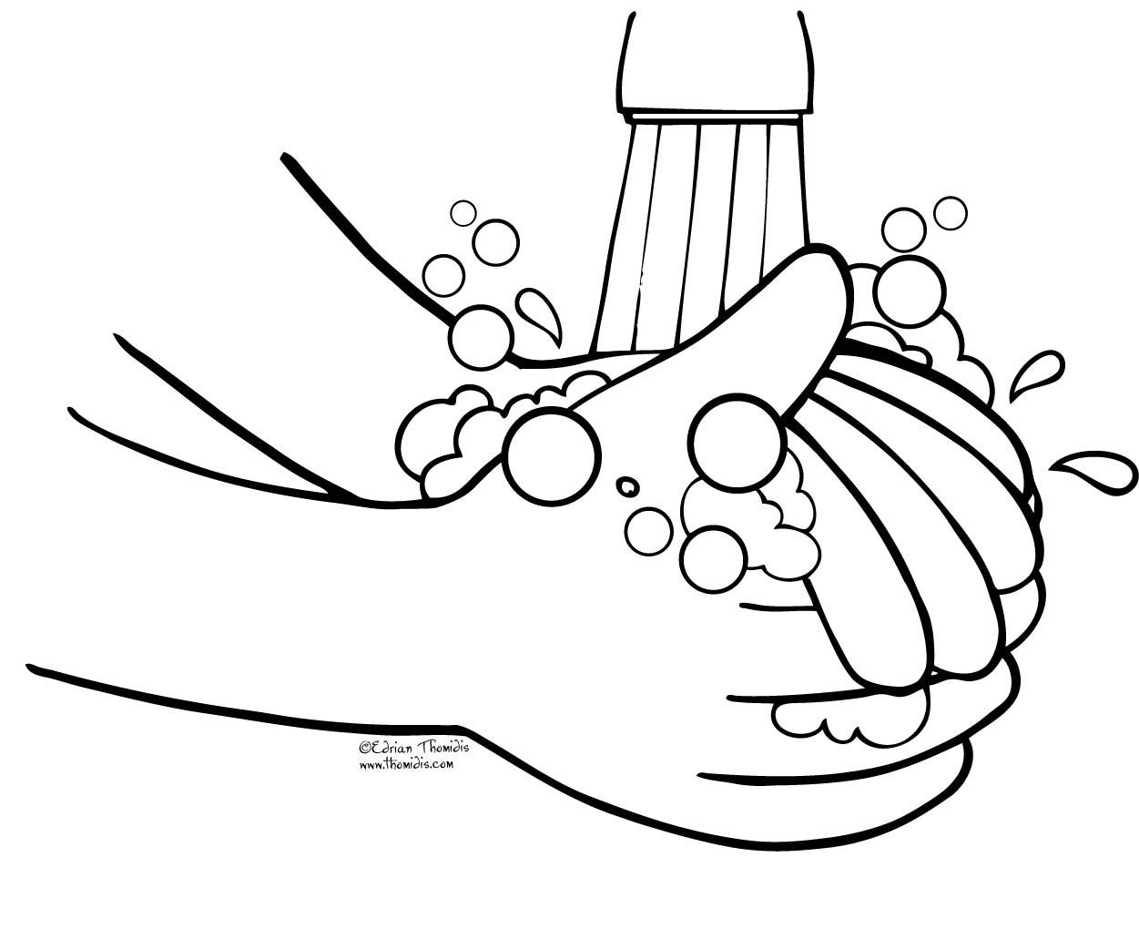 free clipart images hand washing - photo #24