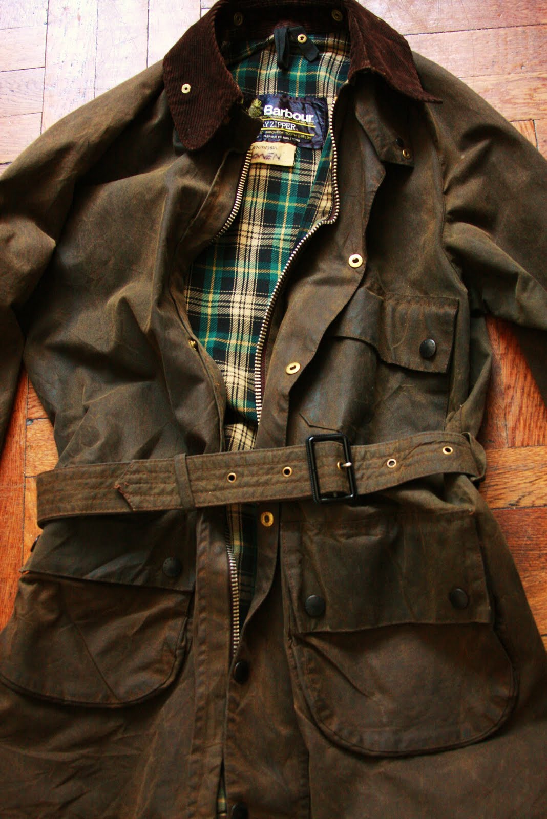 barbour solway zipper jacket