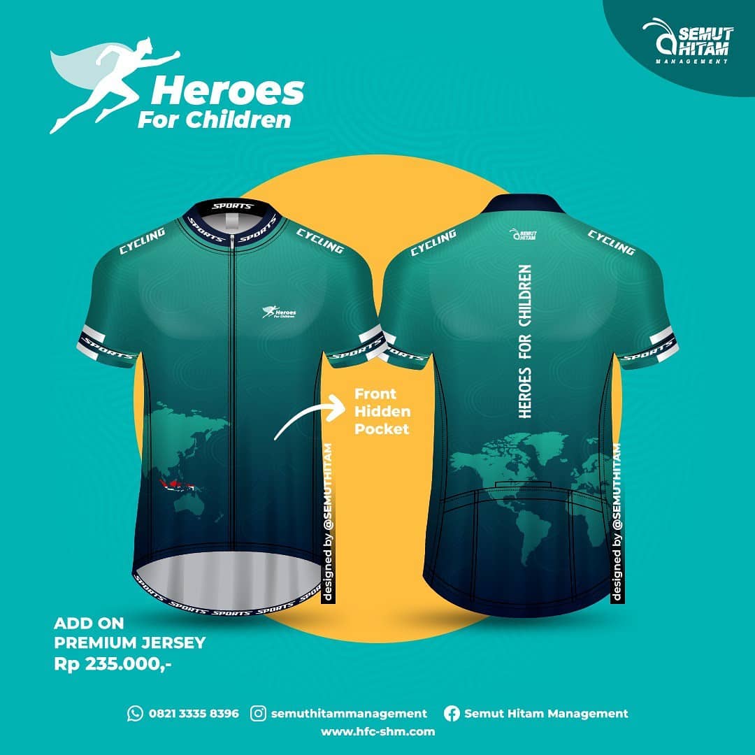 Jersey Ride 👕 Heroes for Children • 2021
