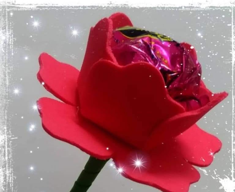 Lembrancinha para festa Rosa de eva porta bombom: molde grátis - Ver e ...