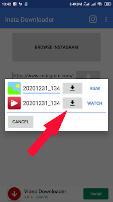 Cara Menyimpan Video dari Instagram