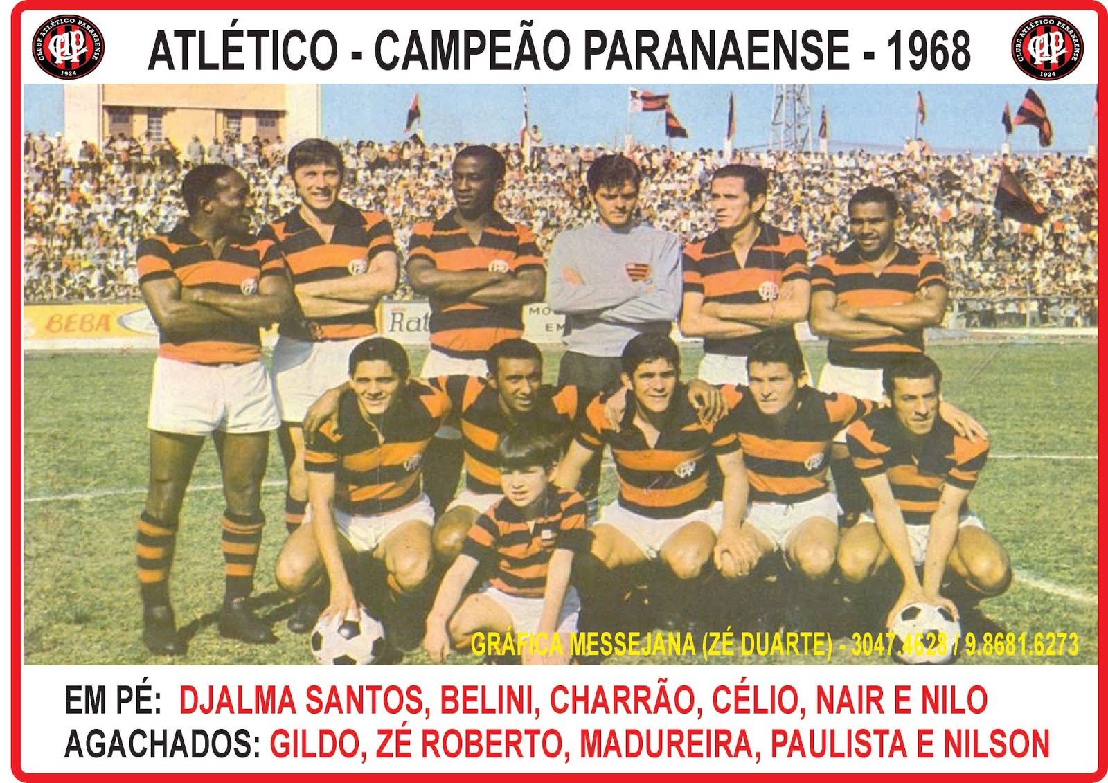 Blog do Zé Duarte CLUBE ATLÉTICO PARANAENSE CURITIBA PR.