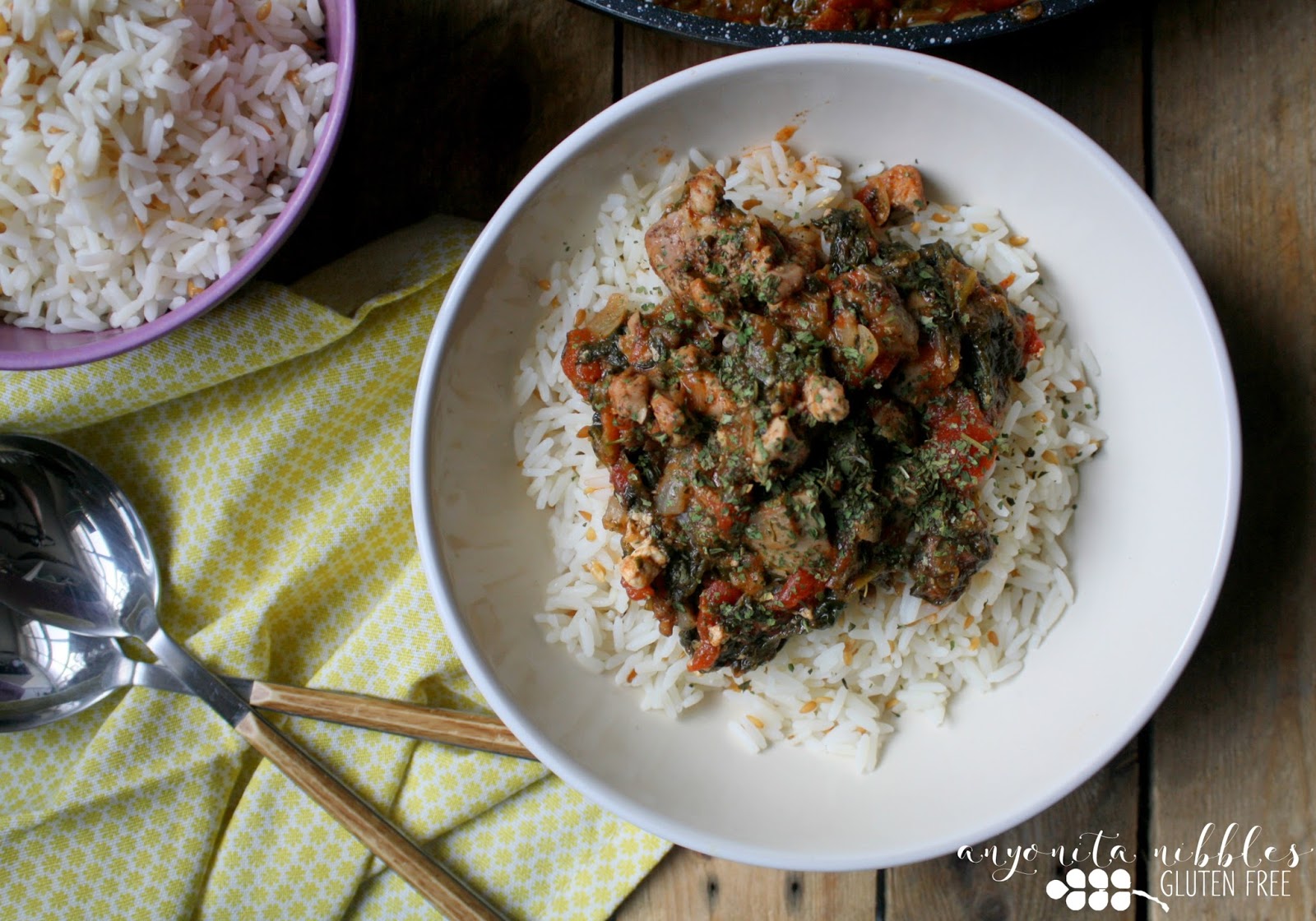 Anyonita Nibbles GlutenFree Recipes Gluten Free Cinnamon & Spinach