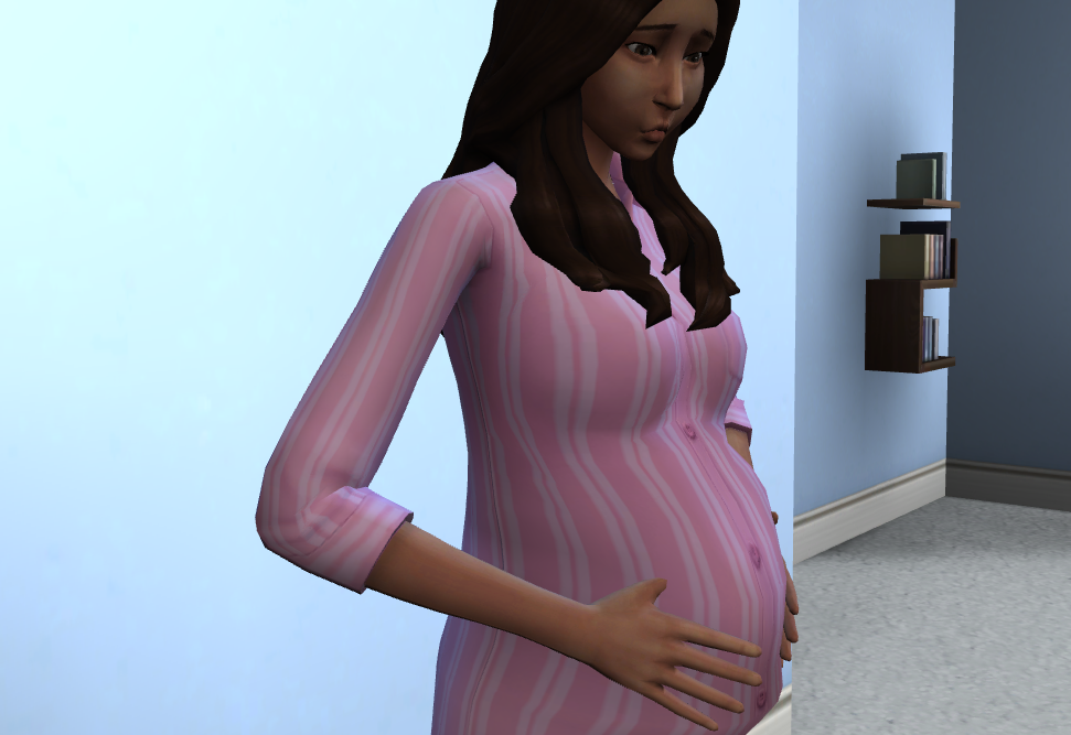 sims 4 pregnant belly mod
