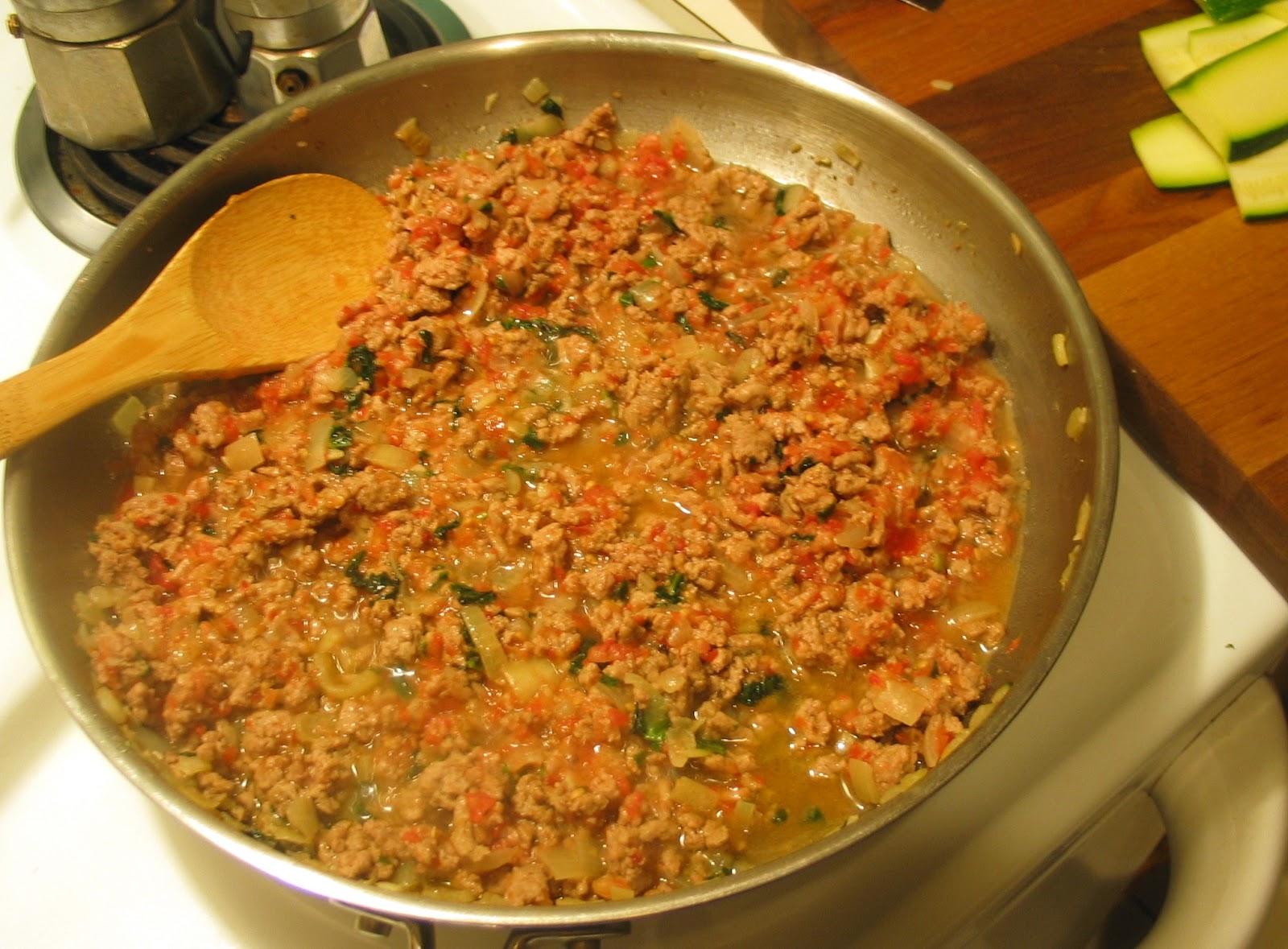 A Starch Free Cookbook Zucchini Lasagna