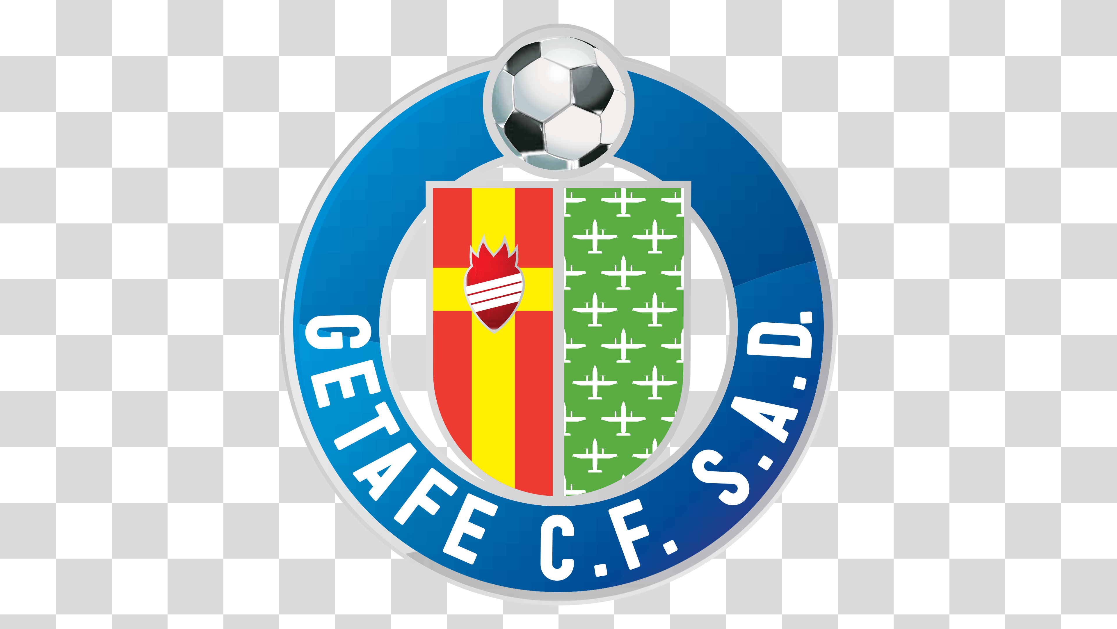 Getafe CF Logo PNG Transparent Image