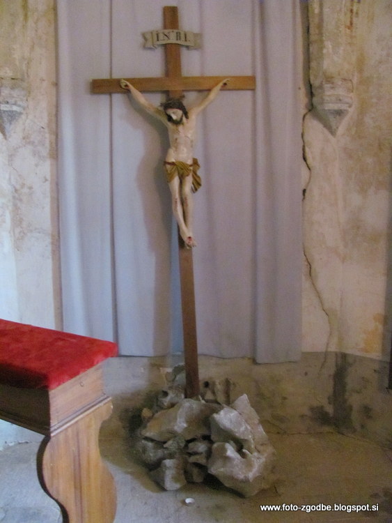Kubed, Slovenska Istra, Cerkev sv. Florjana Slovenija, J. Primorska