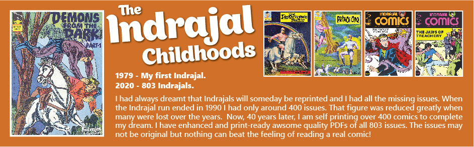 The Indrajal Childhoods