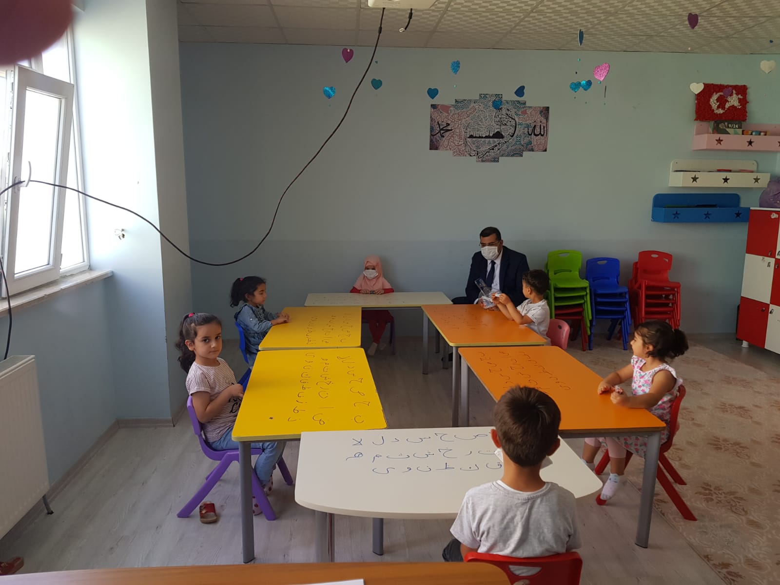 Çınar ilçe müftü vekilinden 4-6 Yaş Kur'an kurslarına ziyaret