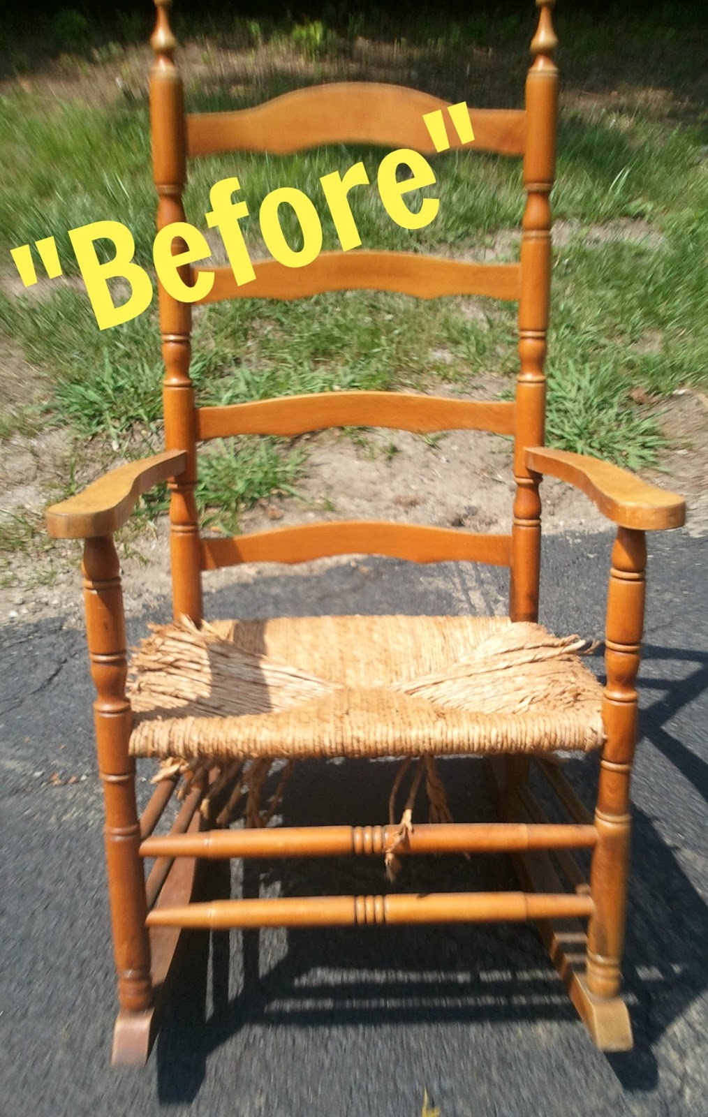 That's Not Junk...Refurbished Recycled Furniture: Fundraising Rocking ...