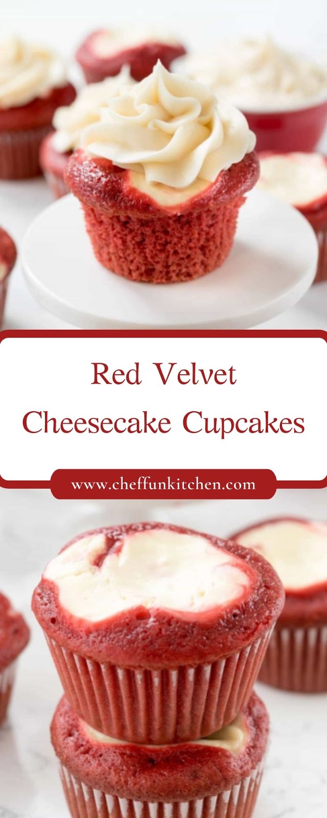 Red Velvet Cheesecake Cupcakes Red Velvet Cheesecake Cupcakes