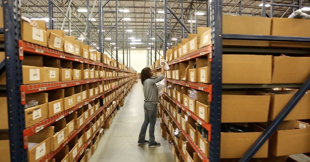 Order picking process ( cluster type )