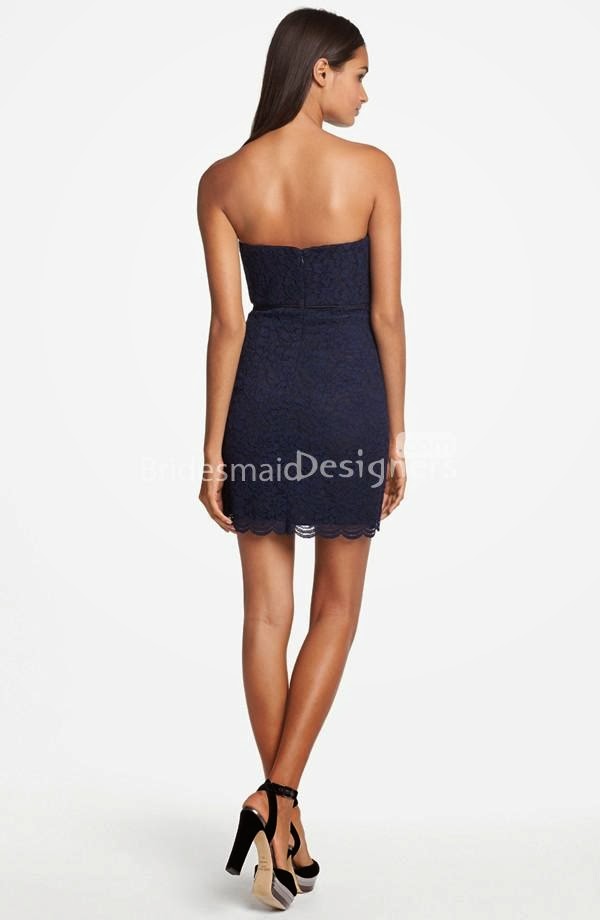 http://www.bridesmaiddesigners.com/simple-navy-blue-lace-strapless-short-sheath-bridesmaid-dress-926.html