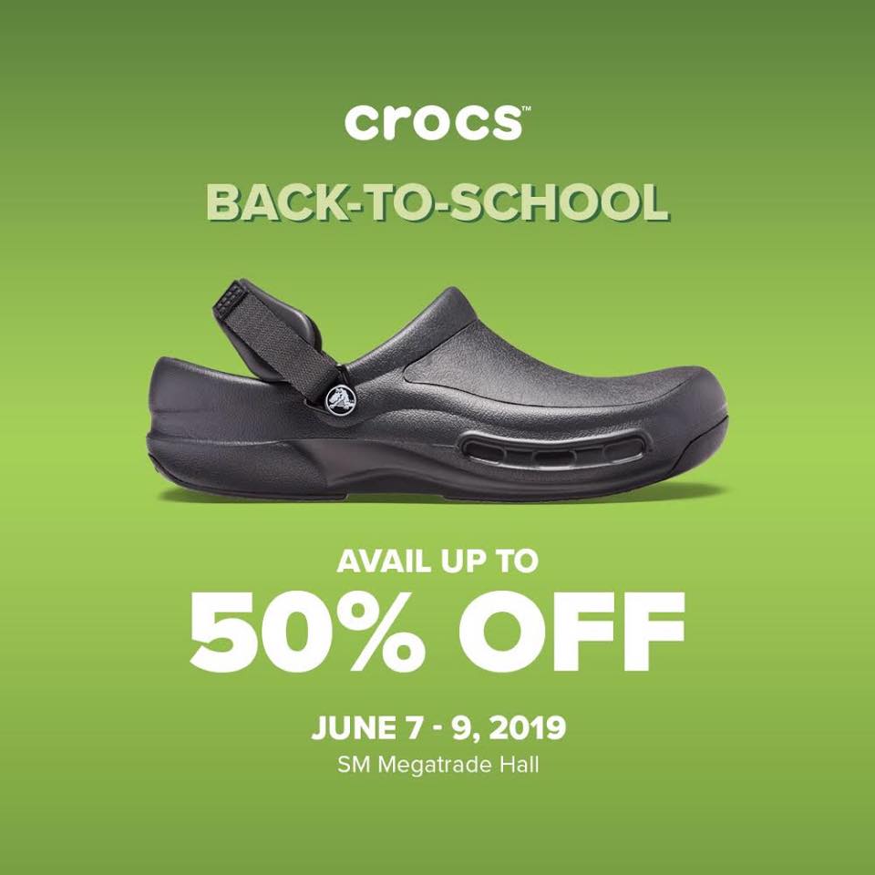 crocs megamall sale 2019