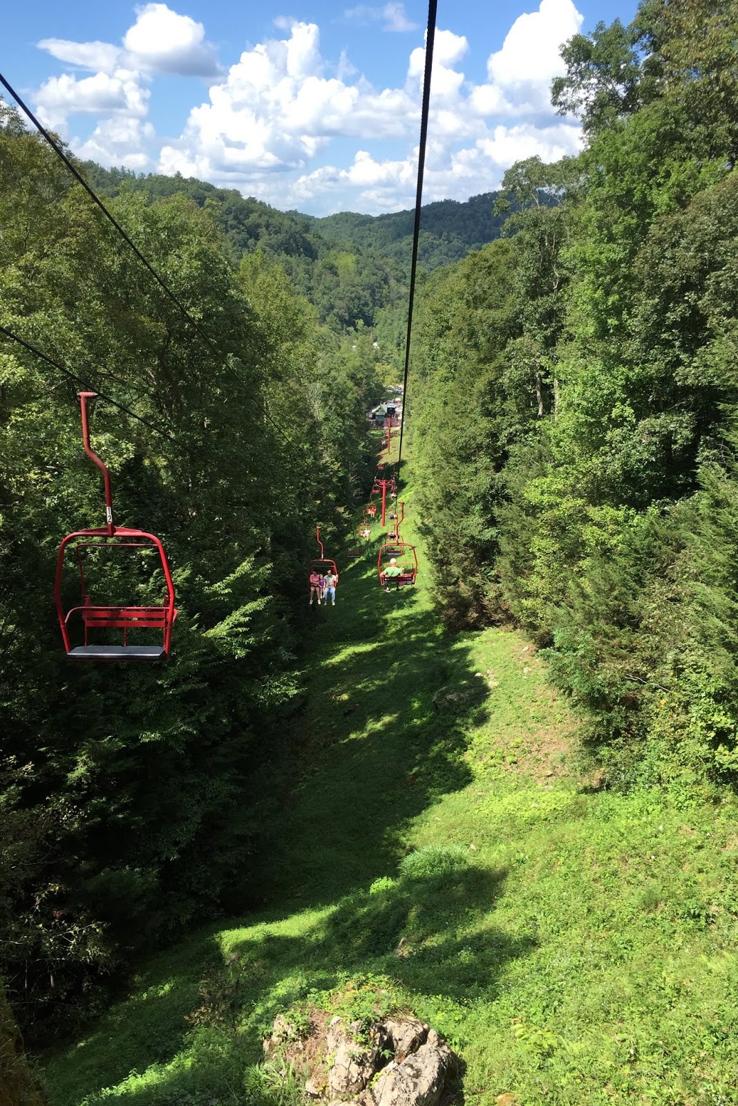 The Stephen Clan Sky Lift at Natural Bridge State Park