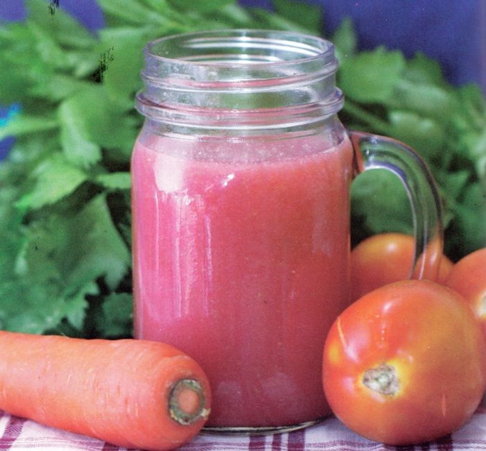 Jus wortel tomat mix seledri untuk hipertensi