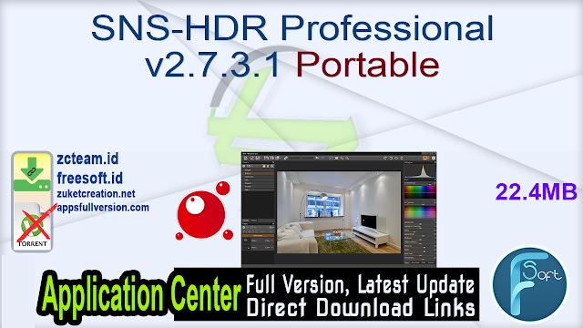 SNS-HDR Professional v2.7.3.1 Portable
