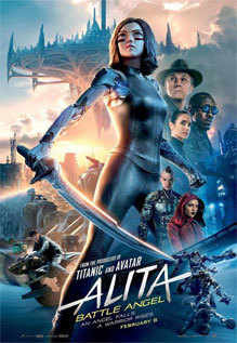 Alita Battle Angel 2019 Dual Audio ORG WEB HDRip 480p 400Mb x264