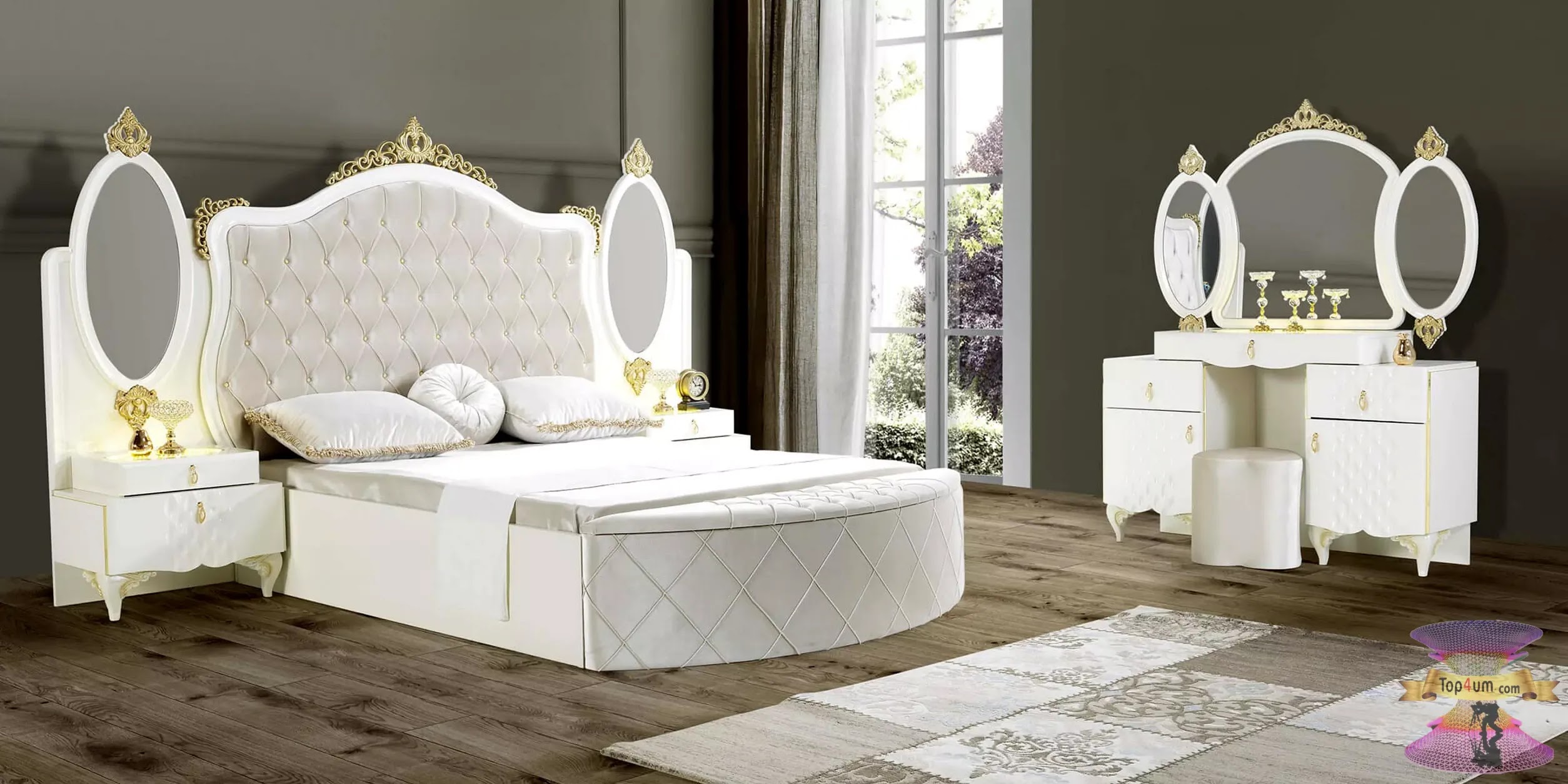 كتالوج غرف نوم تركي كامله للعرسان 2021 modern bedroom turkey furniture
