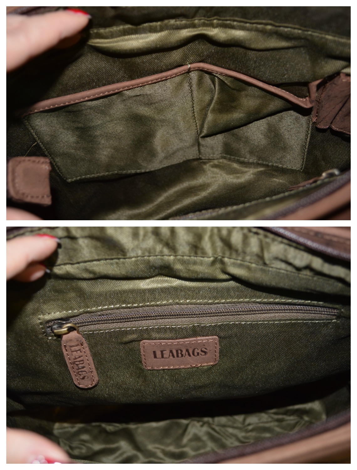 La Creatività di Anna!!! Messenger bag New York Leabags