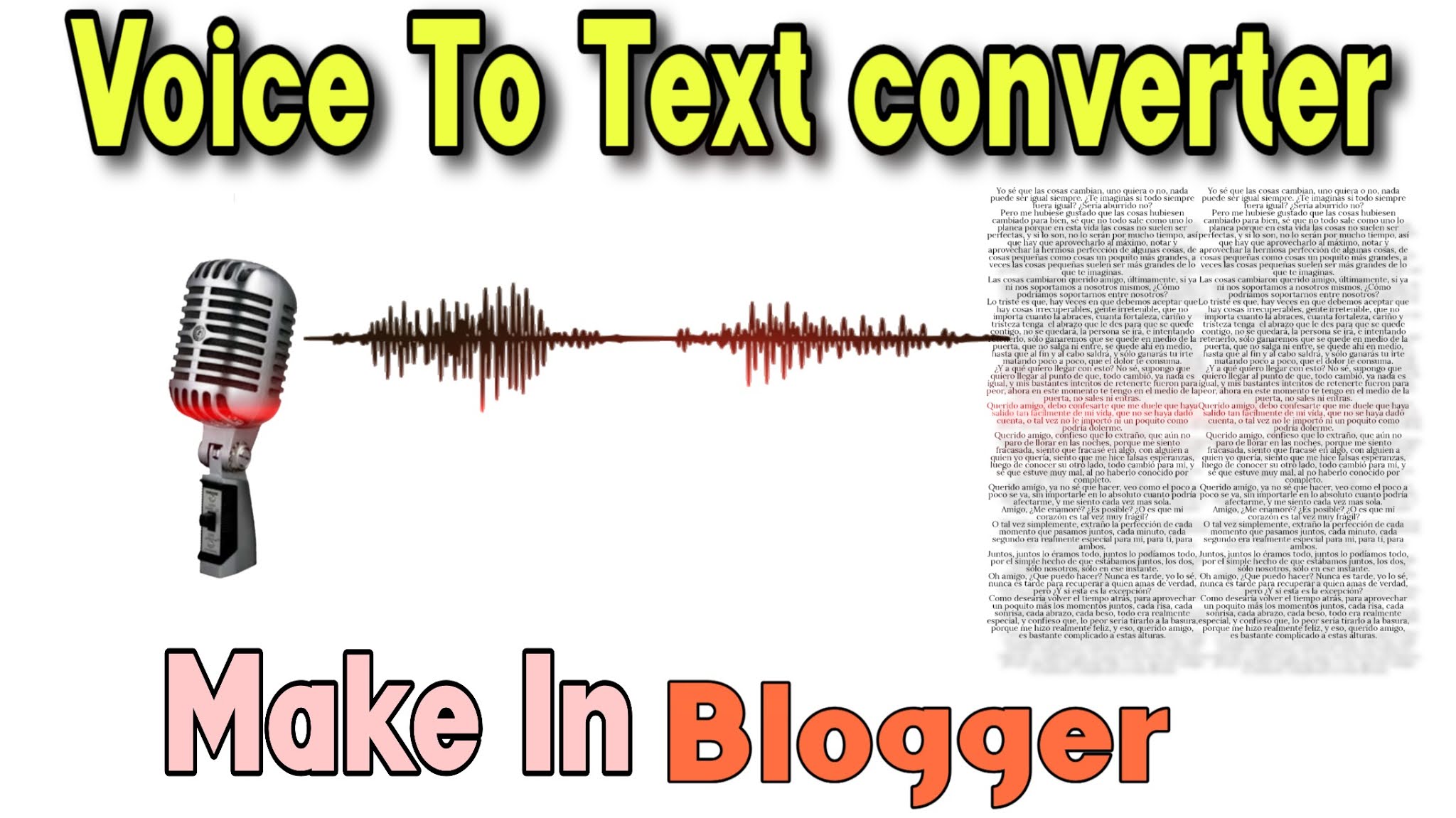 How to Make Voice to Text Notes Blogger Script fully Responsive