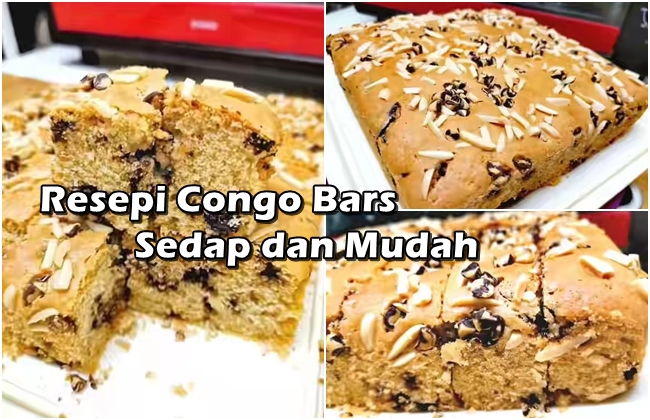 Resepi Congo Bars Sedap dan Mudah Resepi Congo Bars Sedap dan Mudah