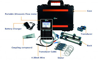 Portable Ultrasonic Flow Meter