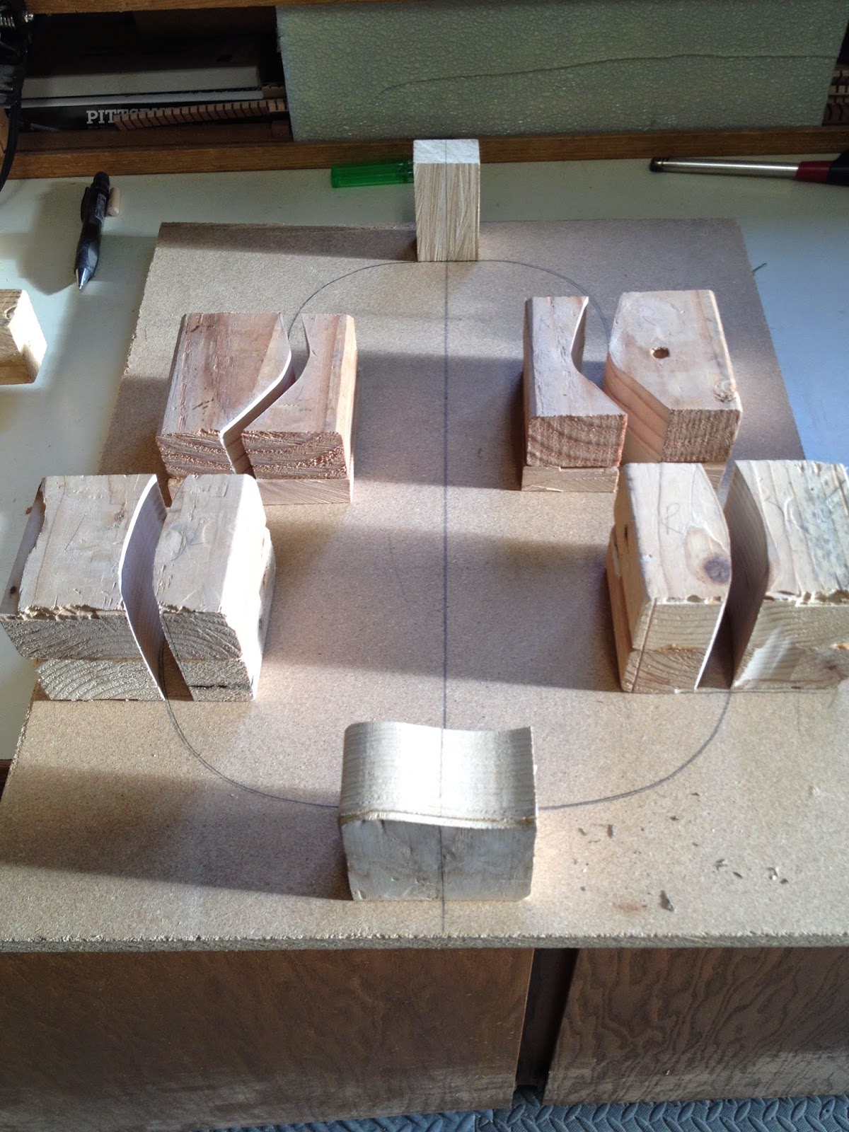 Honda 'Ukuleles Tenor Guitar Side Molding Jig