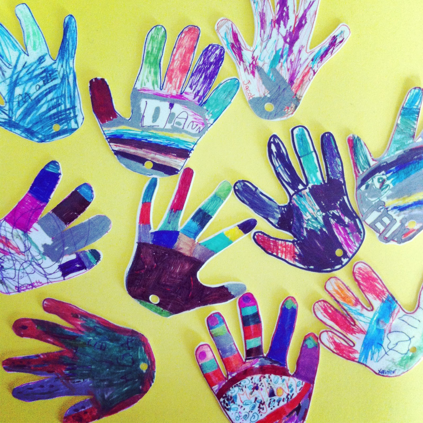 Shrink Art Hand Keychain! Gettin' Crafty with Natalie