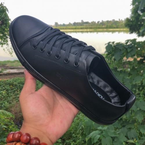 Giày Da Nam Đẹp Giá Rẻ Z10 Đen Trơn - Giày Da Bò Nam Buộc Dây Trẻ Trung Bảo Hành 12 Tháng 6 f09e9af47 532e 4a1c 9ba2