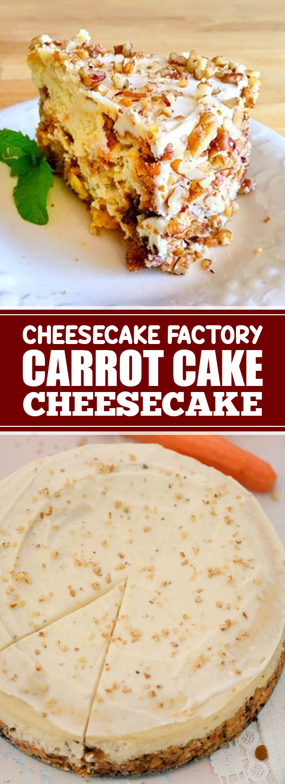 Cheesecake Factory Carrot Cake Cheesecake #cheesecakefactory # ...