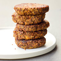  Hamburgueres de quinoa vermelha